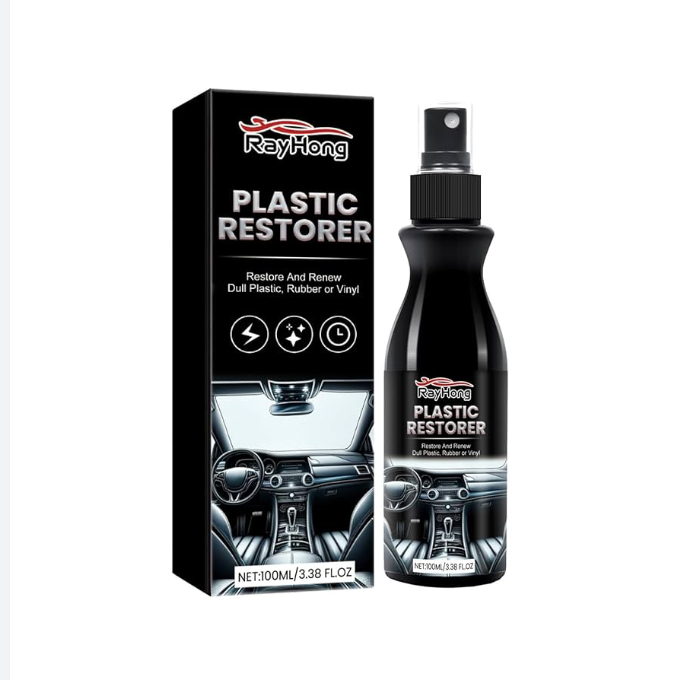 Spray revitalizan de plástico para vehículos